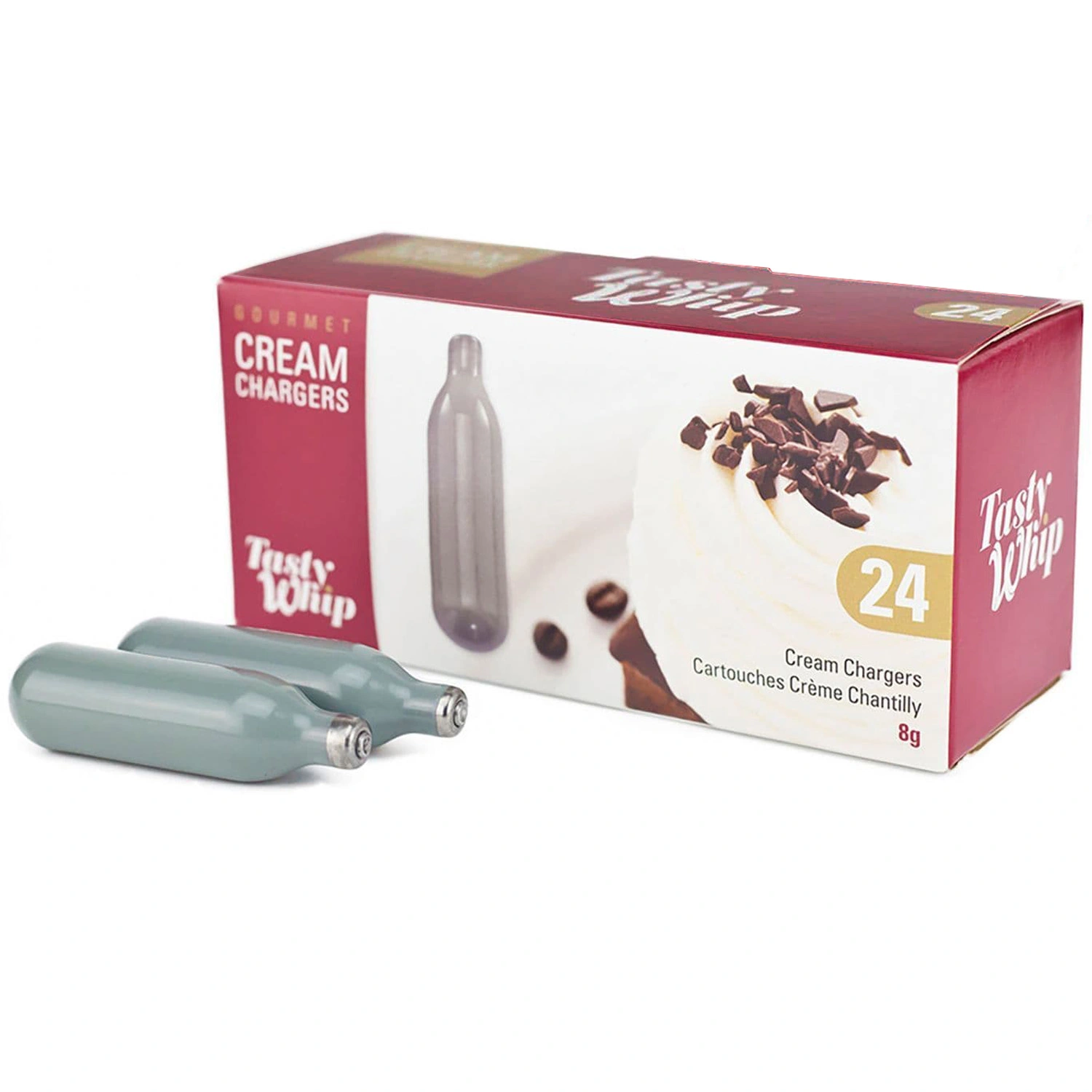 Cream Chargers by Tasty Whip (Pack of 24)