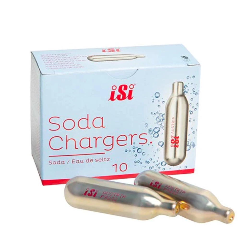 ISI CO2 Soda Sparklets Cartridges - Pack of 10