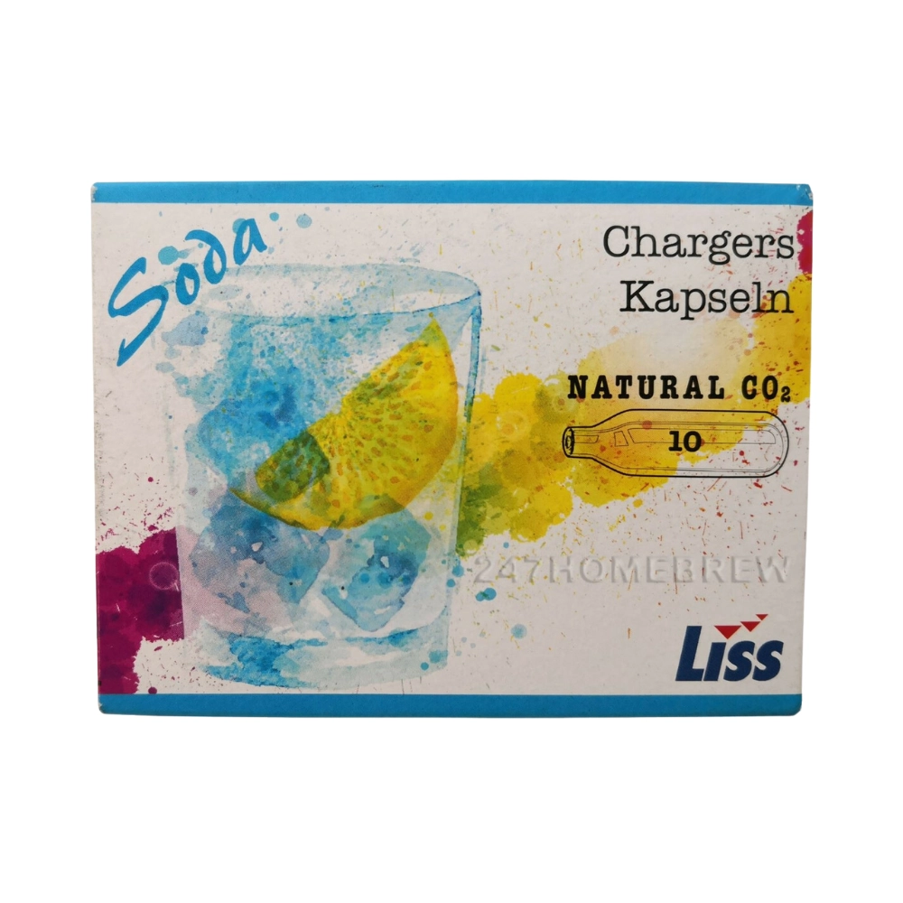 Liss Brand Soda Sparklets CO2 Charger Cartridges (Box of 10)
