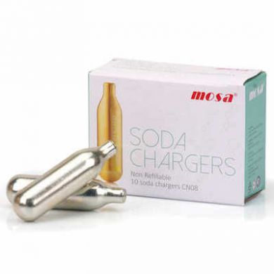 Soda Sparklets CO2 Charger Cartridges (Box of 10) - Mosa Brand